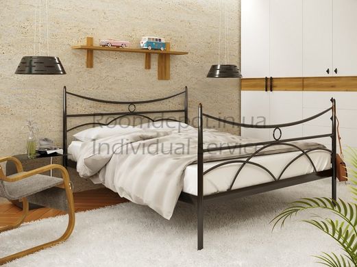 Ліжко Барселона 2 Метакам 140х190 см Білий Білий RD1450-27 фото
