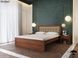Ліжко Мадрид з м'яким узголів'ям 20 ЛЕВ Бук натуральний 90х200 см RD1749 фото 1