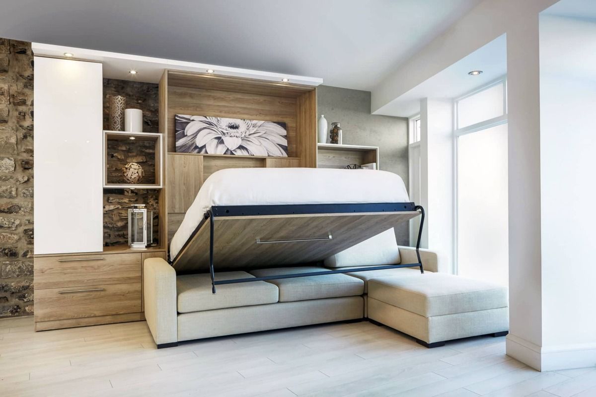 Двуспальная кровать трансформер удобство и функциональность статья от Progress Design
