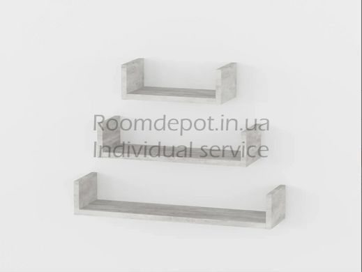 Настінна полиця GТ0037 Moreli Білий Білий RD2353 фото