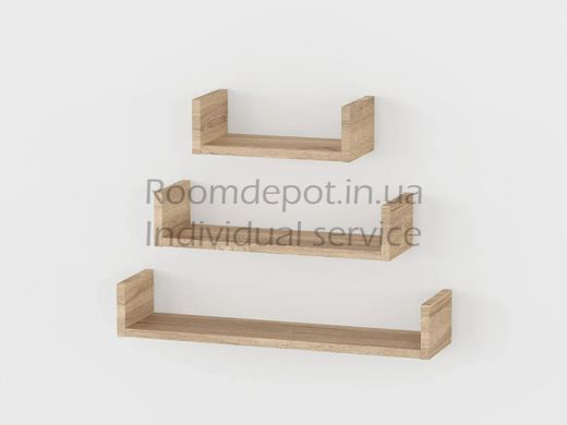 Настінна полиця GТ0037 Moreli Білий Білий RD2353 фото