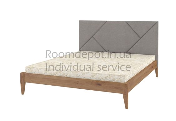 Ліжко дерев'яне Нью-Йорк Горіх світлий Roz208 фото