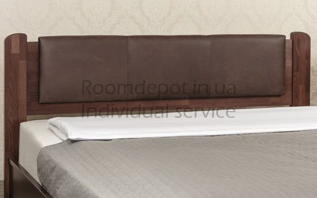 Кровать с обивкой София премиум Олимп 160х200 см Венге Венге RD1312-12 фото