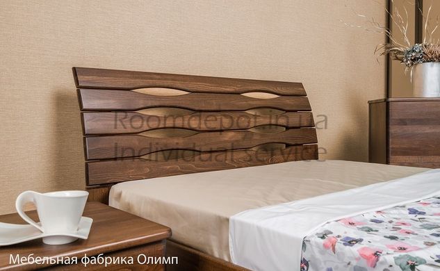 Двуспальная кровать Марита S Олимп 140х190 см Бук графит Бук графит RD1250-37 фото