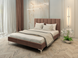 Ліжко Неаполь з м'яким узголів'ям ЛЕВ 90х200 см Категорія тканини 1 RD1329 фото 5