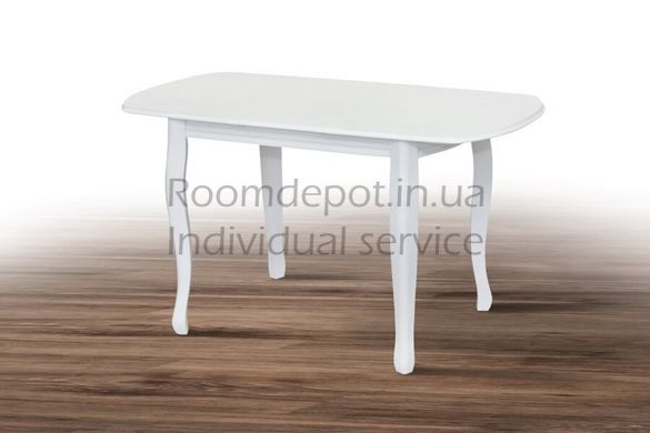 Стол обеденный Турин 110 Микс Мебель Белый Белый RD848-2 фото