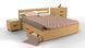 Кровать с ящиками Ликерия Люкс Микс Мебель 120х200 см Орех темный RD54-8 фото 4