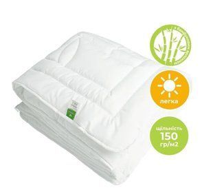 Одеяло летнее Bamboo IDEIA Белый 140*210 Белый RD3083 фото