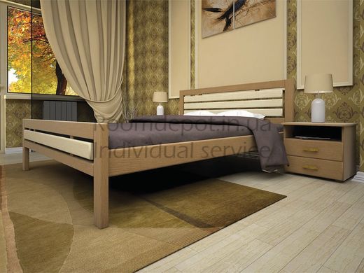 Кровать Модерн 1 ТИС Бук 180х200 см Яблоня_tus Яблоня_tus RD134-141 фото