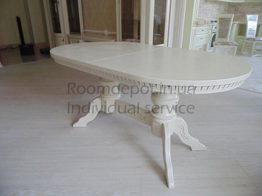 Стол обеденный Фантом 90 РКБ-Мебель Белый Белый RD1410-6 фото