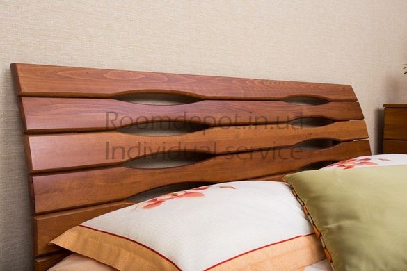 Ліжко дерев'яне Маріта N Олімп 140х200 см Венге Венге RD508-6 фото
