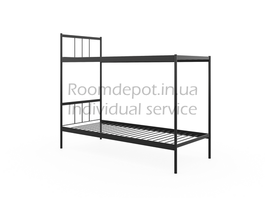 Ліжко Basic DUO 1 Чорний матовий Roz1847 фото