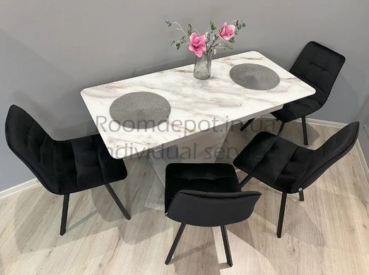 Современные столы со стульями на кухню Slide Джем 70x110 см  RD1076 фото