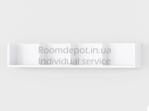 Настенная полка навесная GТ0031 Moreli Белый Белый RD2354 фото