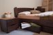 Ліжко підліткове з ящиками Софія Мікс Меблі 120х200 см Горіх темний RD40 фото 9
