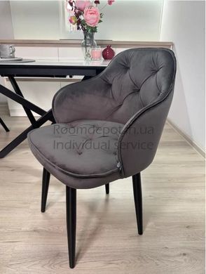 Современное кресло для кухни Grace Джем Черный Черный RD1583 фото