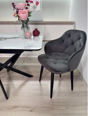 Современное кресло для кухни Grace Джем Черный Черный RD1583 фото