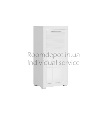 Тумба Флеймс REG1D/11/5 BRW Белый Белый RD2259 фото
