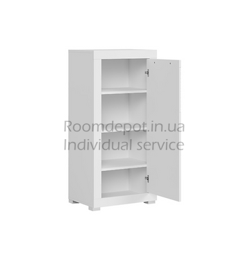Тумба Флеймс REG1D/11/5 BRW Белый Белый RD2259 фото