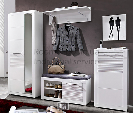 Тумба Флеймс REG1D/11/5 BRW Белый Белый RD2259 фото