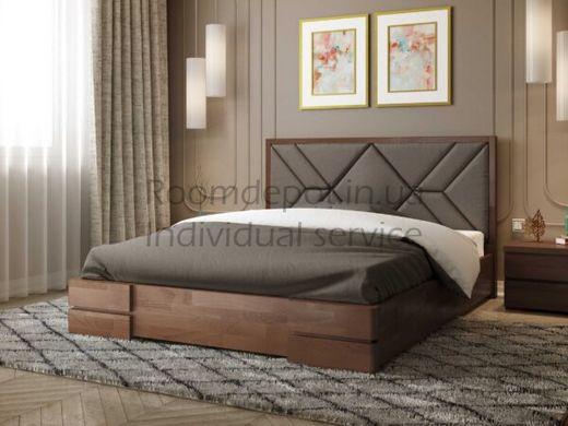 Ліжко Еліт з підйомним механізмом Арбор Древ Бук 160х200 см Вільха Вільха RD2664-8 фото