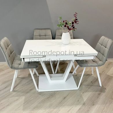 Стол обеденный раскладной со стульями Maxi V base Джем 70x110 см  RD9 фото