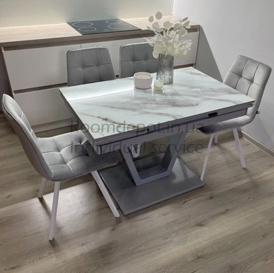 Стол обеденный раскладной со стульями Maxi V base Джем 70x110 см  RD9 фото
