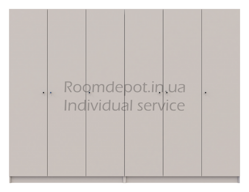 Шкаф для одежды Promo 3+3 Doros Белый 42005006 Белый RD3334 фото