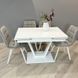 Стол обеденный раскладной со стульями Maxi V base Джем 70x110 см RD9 фото 10