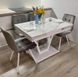 Стол обеденный раскладной со стульями Maxi V base Джем 70x110 см RD9 фото 1