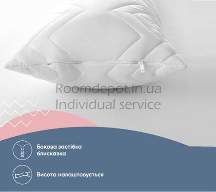 Подушка для відпочинку та сну Nordic IDEIA 40*140 Білий RD3058 фото