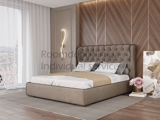Ліжко Амстердам з підйомним меxанізмом ЛЕВ 90х200 см Категорія тканини 2  RD1741-10 фото