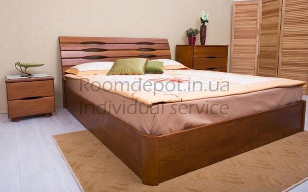 Ліжко з підйомним механізмом Маріта V Олімп 140х190 см Білий Білий RD1249-10 фото