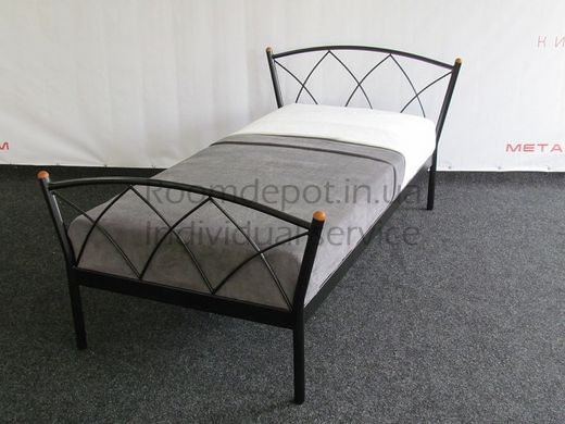 Ліжко Жасмин 2 Метакам 90х190 см Білий Білий RD1434-20 фото