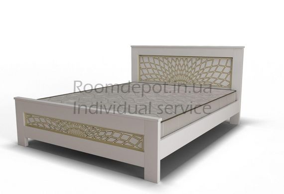 Ліжко Мадрид ArtWood 160х200 см Горіх світлий Горіх світлий RD733-1 фото