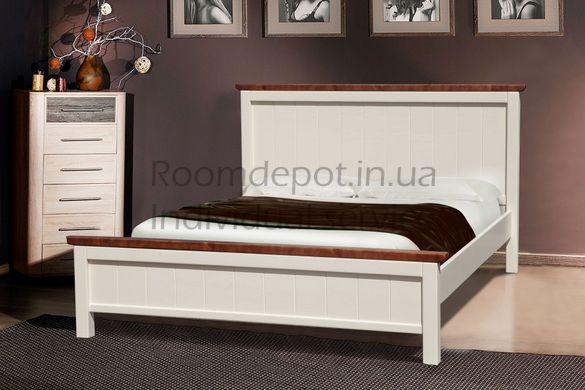 Ліжко дерев'яне Беатріс Мікс Меблі 140х200 см  RD842-2 фото