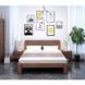 Ліжко Мілан ArtWood 140х200 см Горіх світлий RD748 фото 1