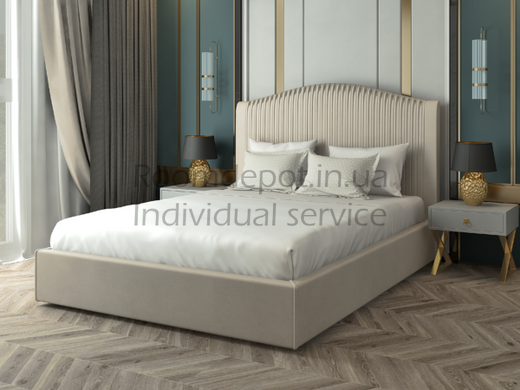 Ліжко Тосканія з підйомним меxанізмом ЛЕВ 160х190 см Категорія тканини 1  RD2779-7 фото