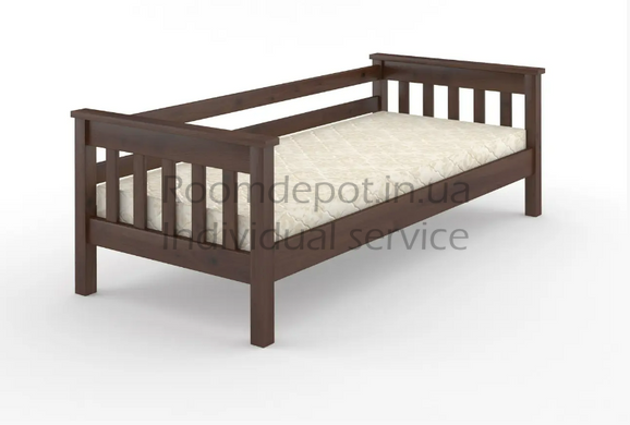 Дитяче ліжко Скандинавія Літл MebiGrand 80х190 см Горіх лісний Горіх лісовий RD2939-50 фото
