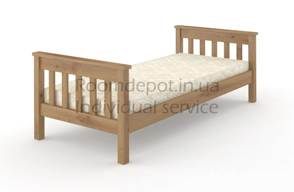 Дитяче ліжко Скандинавія Літл MebiGrand 80х190 см Горіх темний Горіх темний RD2939-48 фото