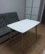 Стол обеденный Модерн 120 Белый/Бук Микс Мебель RD1885 фото 2