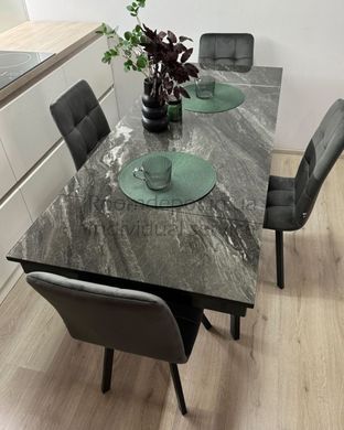 Стол обеденный раскладной Slim Джем Черный 65x90 см Черный RD2104 фото