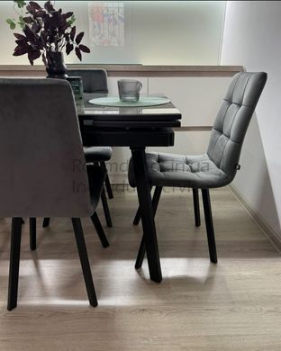 Стол обеденный раскладной Slim Джем Черный 65x90 см Черный RD2104 фото