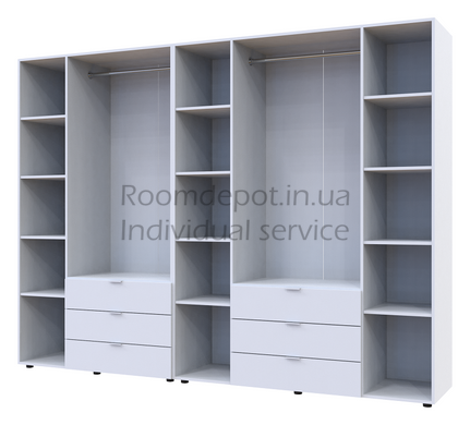 Шкаф для одежды Гелар 3+4 Doros Дуб сонома 42002127 Дуб сонома RD3312 фото