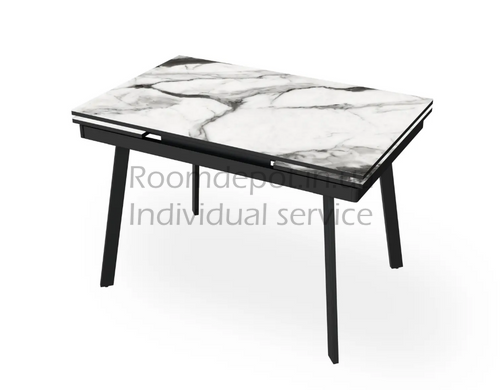 Стол обеденный раскладной Slim Джем Черный 65x90 см Черный RD2104 фото