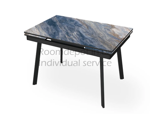 Стол обеденный раскладной Slim Джем Черный 65x90 см Черный RD2104 фото