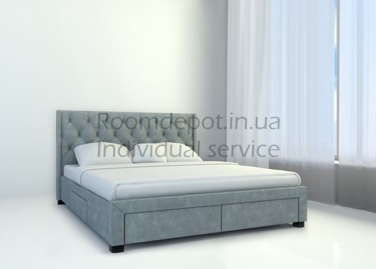 Ліжко з ящиками L013 Rizo Meble 160х200 см  RD560-1 фото