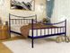 Кровать Париж 2 Метакам 140х190 см Фиолетовый RD89-28 фото 3