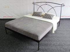Кровать Флоренция 1 Метакам 180х200 см Черный матовый Черный матовый RD1736-55 фото