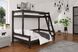 Двухъярусная кровать Атланта MebiGrand 120х80х200 см Орех темный RD1040 фото 4